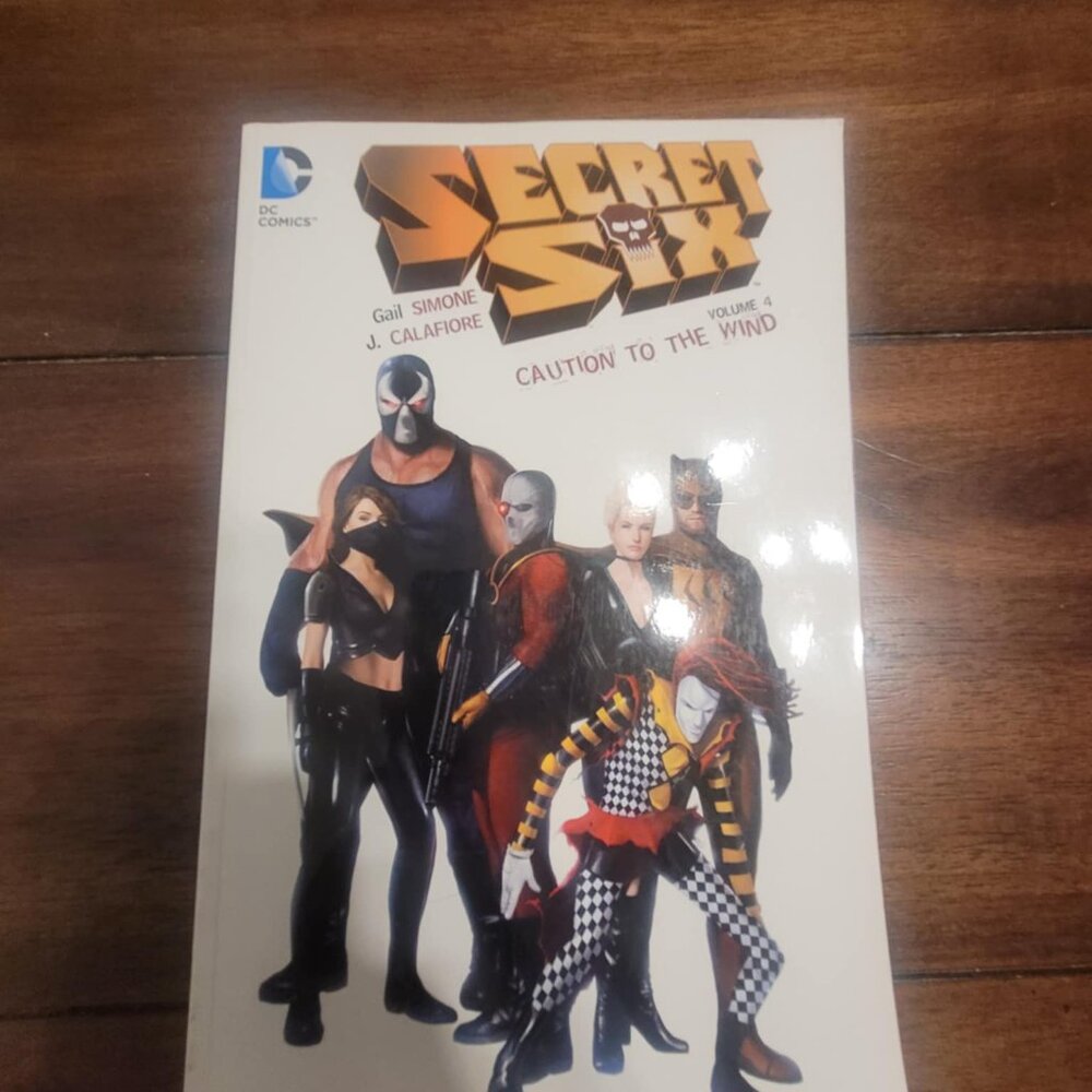 Secret Six Vol 4 Caution To The Wind Paperback TPB/Graphic Novel Simone DC 2016